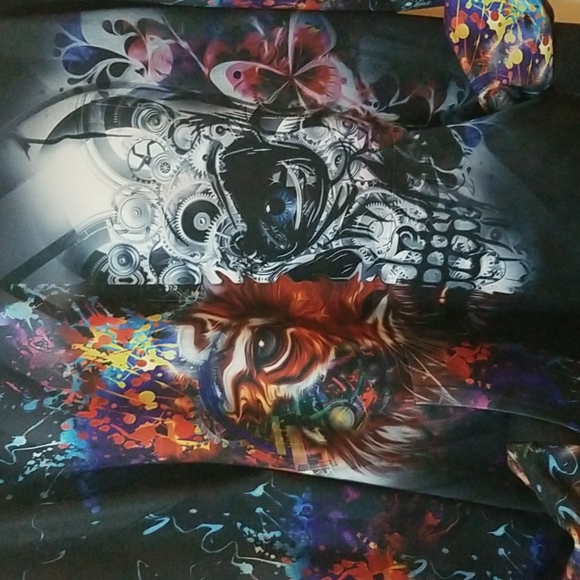 SBC Limited Edition Lion Skull Abstract Hoodie - Picture 5 of 11